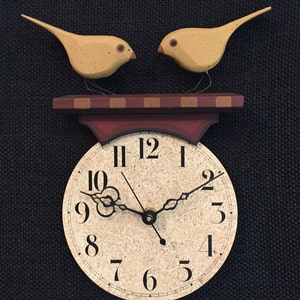 Bird Wall Clock