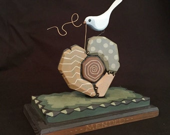Heart Art Sculpture