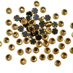 4MM- 500 Pieces,Glue on Kundan stone in Flat Back Mount/Kundan Beads for decoration/embellishment of sarees, lehenga-EMBKS06156A