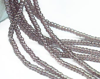 15/0 Miyuki Seed Bead Stränge in Lila Farbe (5 Stränge) 610 Perlen pro Stränge -EMBSBS5089