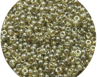 15/0 Miyuki Seed Beads in Dull Gold Color, 2500 Pieces, Japanese Seed Beads-EMB564