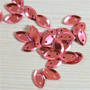 5*10MM,Boat Shape Copper Color Sequins-EMB5048