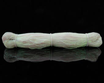 Metallic Braided Cord (White Rainbow Colour) made from Metallic threads (218 Yard)-EMBBT4708
