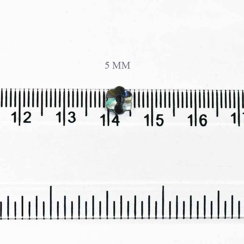 Sequins Sew on craft Centre hole Loose sequins Pailette spangles Cupped Flower Shape Gunmetal Color Sequins-100 Garm 5MM