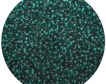 Miyuki Seed Beads Round Spacer Glass jewelry beading Rocaille Seed Beads Japanese Size 15/0 Seed Beads in Evergreen Color