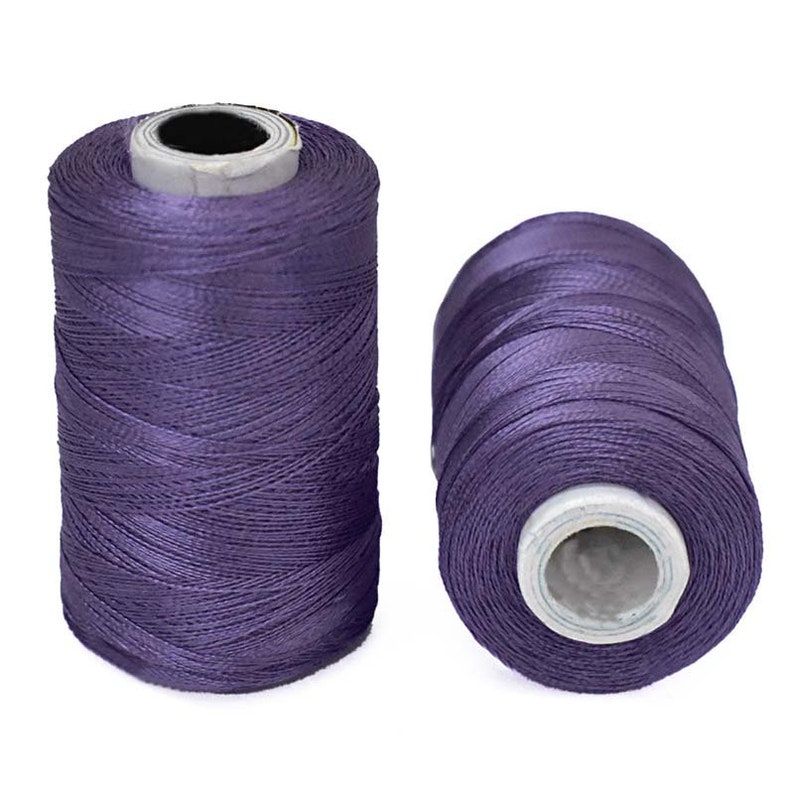 Art Silk Thread in Violet Color,Art Embroidery silkyarn,Embroidery Thread,indian silk thread,Viscose Rayon Silk thread-2Roll-984YardRoll