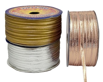 Gota Trim Lace Rolls, 100 Meter, For Saree Dupatta Dresses & Blouses