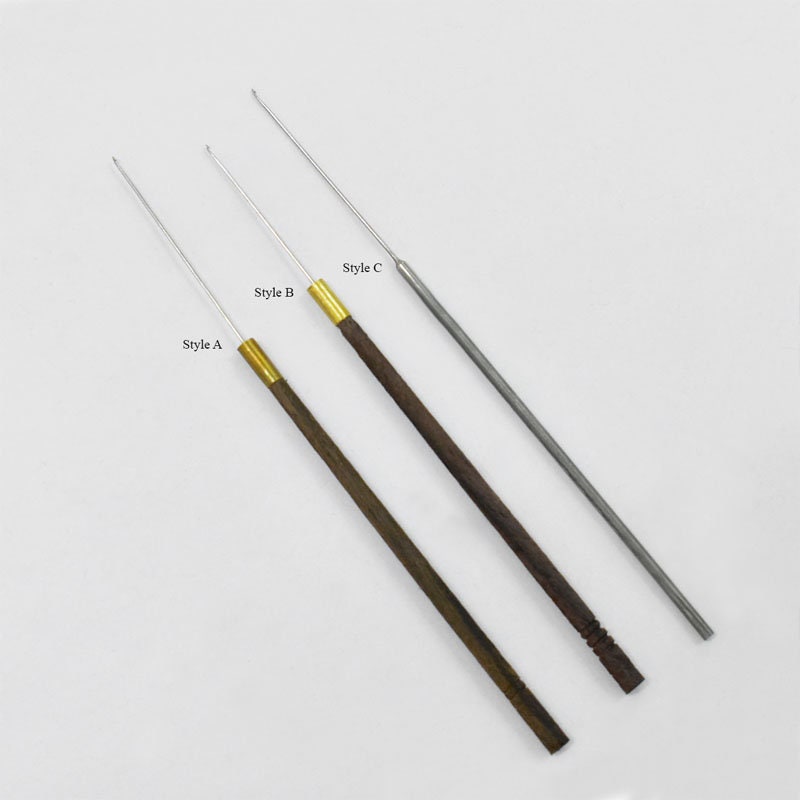 EXCEART 6pcs Embroidery Needles Metal Beading Tool DIY Beads Chain Tool  Beading Needles Bead Tool Bead Threading Tool Bead Threader Bead Stringing