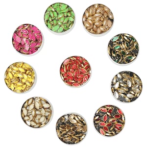Glue On Stones for Crafts Clothes Jewelry Making Resin Kundan Stone Gems Craft Stones for Embellishments DIY Craft Supplies (500 Pcs)