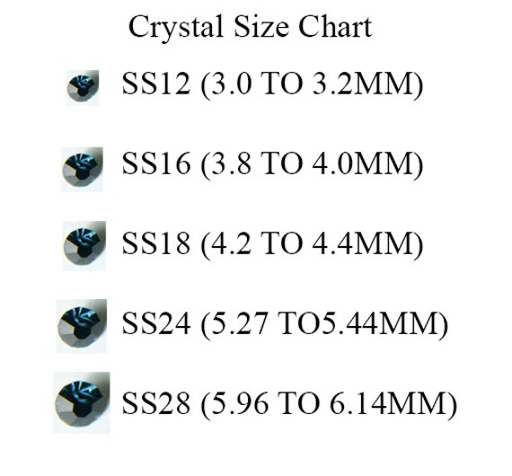 Topaz Colour Chart