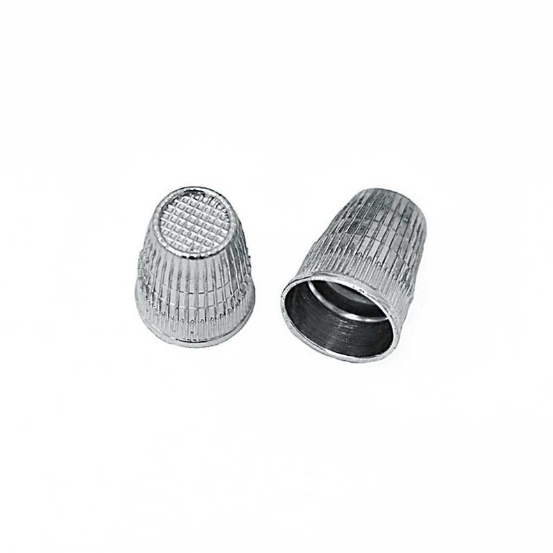 -1 Packet 14MM Thimble Pony Nickel FreeFinger Protectorsewing quilting thimbleSewing ThimblesSewing Tools-Size3