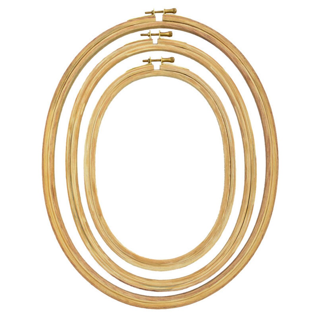 Wooden Embroidery Hoops Stitching Hoop Wooden Hoops&stands Cross Stitch
