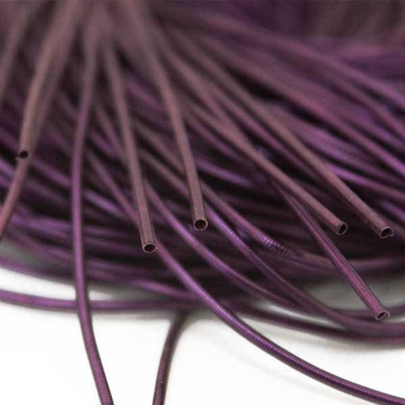 Smooth Dabka 1MM French Metallic Wire 50 YardPacket 100Gram in Violet Colour -