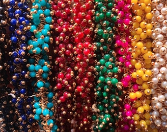 Loreal Beads - Abalorios de perlas Naari para joyería - 3 mm (1300 unidades)