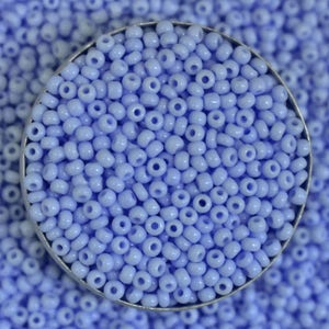 11/0, Seed Beads in Pale Pastel Purple Color  -EMBSB05798