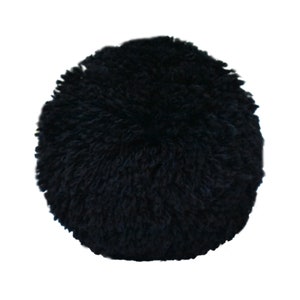 Black pom pom trainers hot sale