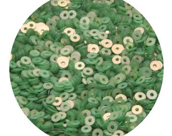 3MM/4MM/2.5MM Pistachio Green Color Sequins-EMB996