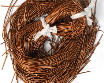 100 Grams/Packet, French Metallic wire in Rust Colour-