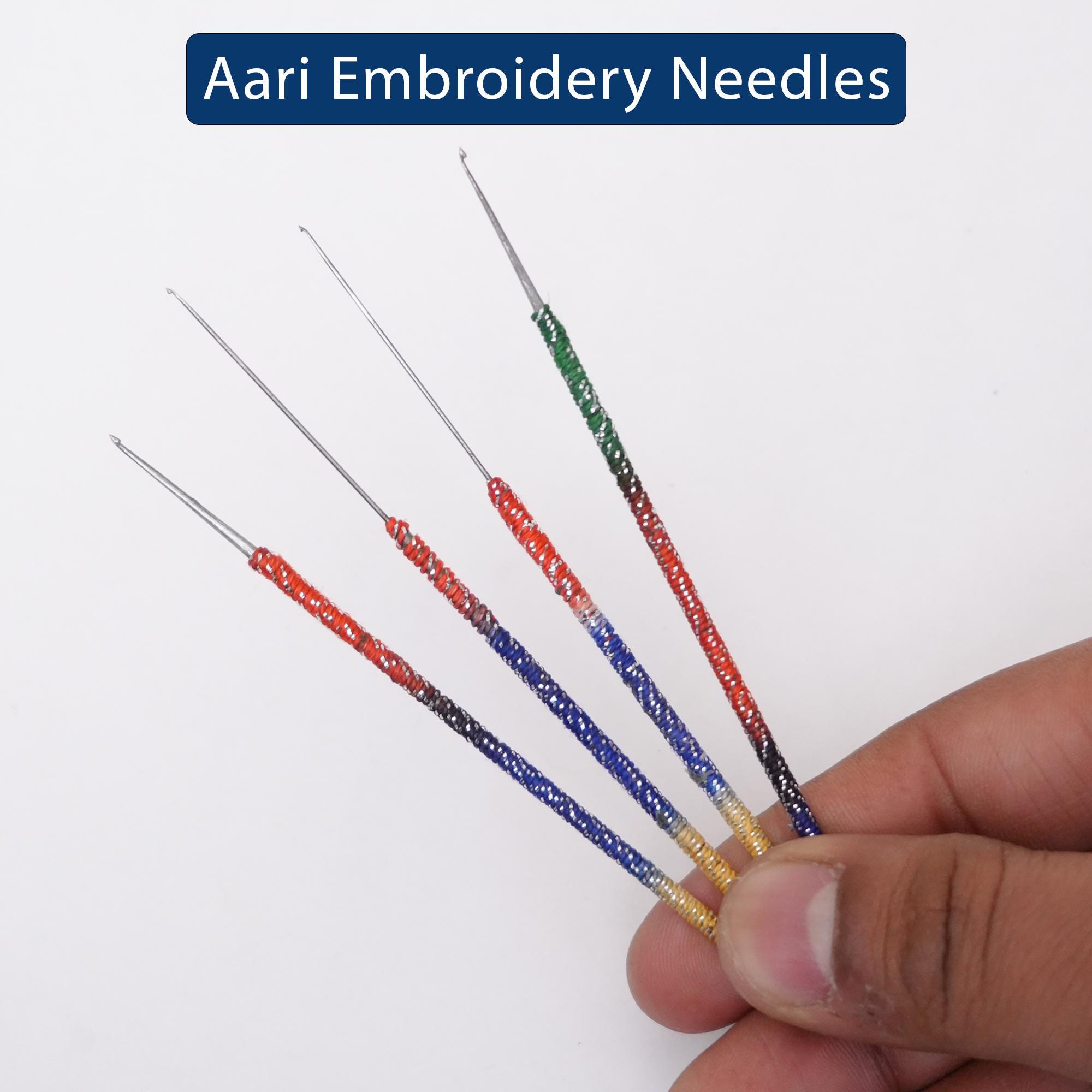 Buy Ebroideryaterial Aari Ebroidery Needles Set For Silk,Zari &ap; Knit