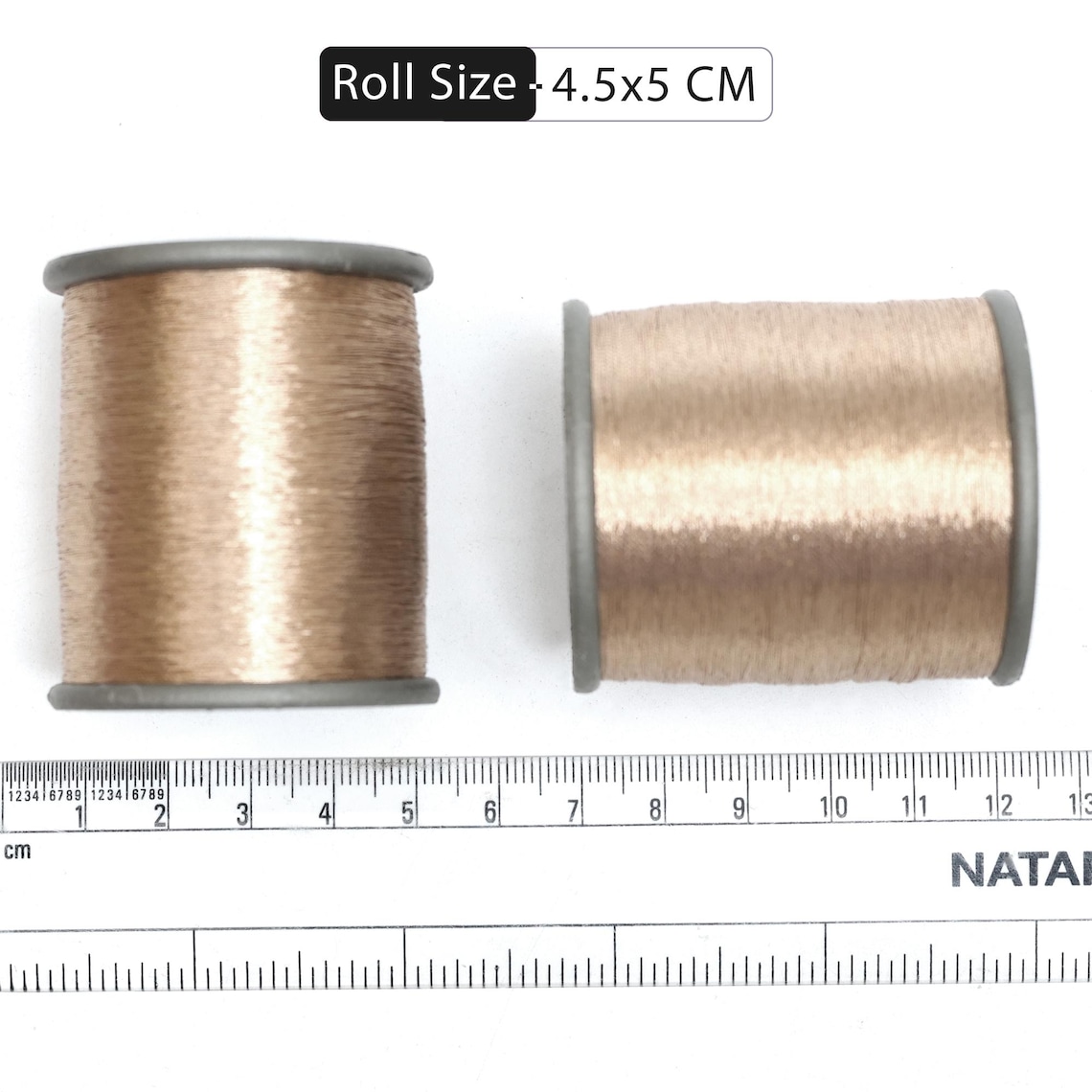 Zari Thread Metallic Floss Yarn Hand Machine Embroidery Artwork Sewing ...
