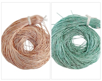 50 Yard Smooth Coiled French Metallic Wires For Tambour, Luneville & Goldwork Hand Embroidery, 1MM, 100Gram