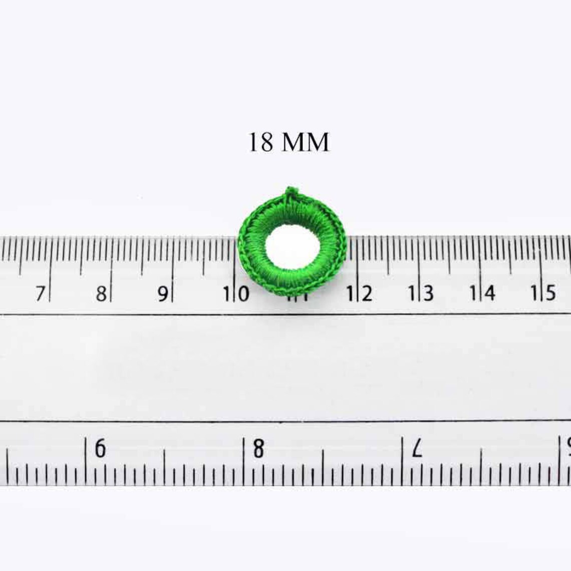 Thread Rings Rings 4 Colour 100 Pieces Crochet Thread Rings Combo Pack-25 | Etsy