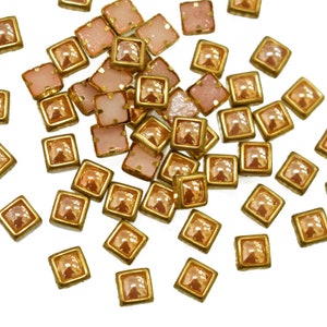 7MM/4MM- 500 Pieces, Glue on Kundan stone in Flat Back Mount/Kundan Beads for decoration/embellishment of sarees, lehenga