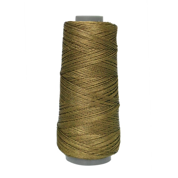 Twisted Gold Metal Metallic Embroidery Thread // 10 25 50 Yards