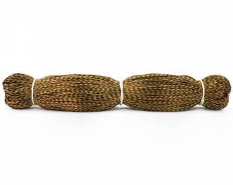 Metallic Braided Cord (Multi-Colour) made from Metallic threads (218 Yard)-EMBBT4706
