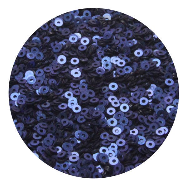 Paillettes de couleur bleue insigne 3MM/4MM/2.5MM-EMB854