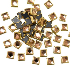 500 Pieces, Glue on Kundan stone in Flat Back Mount/Kundan Beads for decoration/embellishment of sarees, lehenga