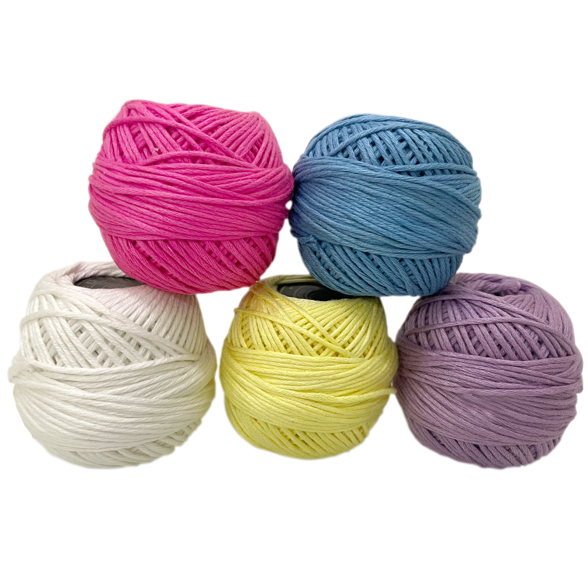 IBA Indianbeautifulart Embroidery Yarn Anchor Cotton Crochet Thread Lot Of  10 Pcs Knitting Tatting Ball 