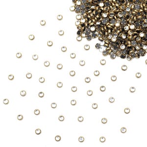 3MM/4MM/5MM/6MM- 500 Pieces,Glue on Kundan stone in Flat Back Mount/Kundan Beads for decoration/embellishment of sarees, lehenga