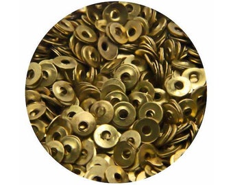 100 Gram,Metal Gold Color Sequins/ Round Metal Sequins/metal beads/Metal look Sequins