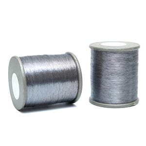 Nici Zari Nici metalowe Nici metalowe do ręcznego haftu maszynowego Nici metalowe do szycia w kolorze szarym (0,1 mm)