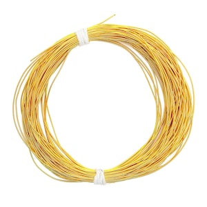 Filo rigido francese Gimp Jaseron, filo rigido sottile in colore oro scuro