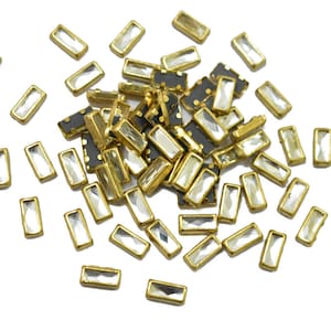 4x8MM - 500 Pieces, Glue on Kundan stone in Flat Back Mount/Kundan Beads for decoration/embellishment of sarees, lehenga