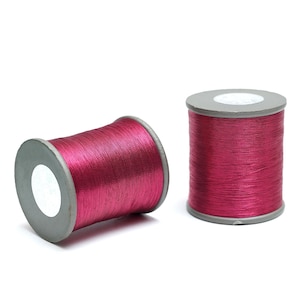 Nici Zari Nici metaliczne Nici do haftu ręcznego i maszynowego Nici metaliczne do szycia w kolorze magenty (0,1 mm)
