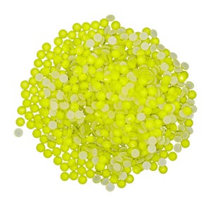 Neon Yellow Hotfix Rhinestones kit, DIY Craft Supplies, Hotfix Rhinestone Bulk Gems, Rhinestone Embellishments (4MM, 720 Pieces)
