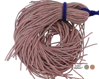 Goldwork Embroidery French Metallic Wires in Marble Finish / 1.5MM / 100Gram (27 Yard)