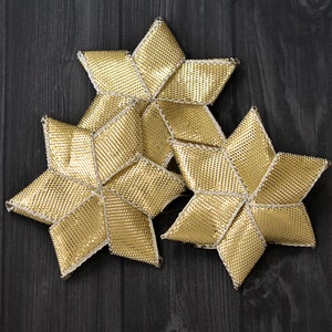 25 Piece,Gota Patti Flower/Sew on Gota Patch/Gota Ribbon Patches/Gota Floral Appliques/ Embellishments for Wedding Dress.