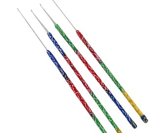 Aari Needles For Bead, Sequins, Metal Wires and Thread Embroidery/needle/Beading Hook/Luneville (4 Needles combo )