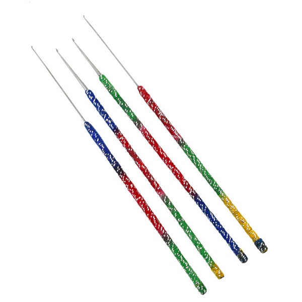 Aari Needles For Bead, Sequins, Metal Wires and Thread Embroidery/needle/Beading Hook/Luneville (4 Needles combo )