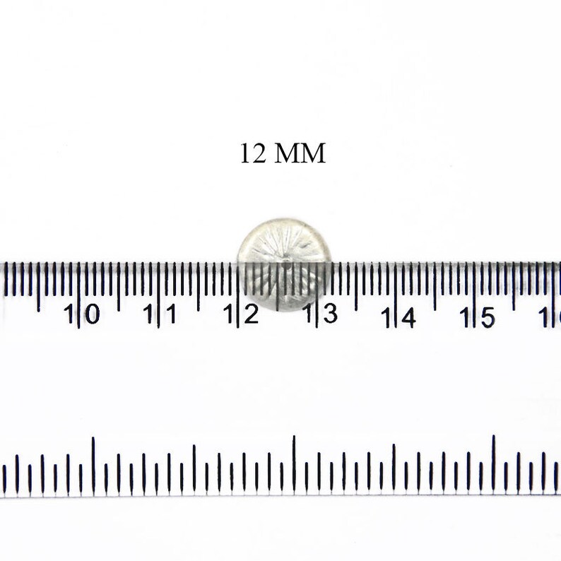 12MM Round Shape Centre-Hole Silver SequinsMetal CharmsCharms-EMBMS5196