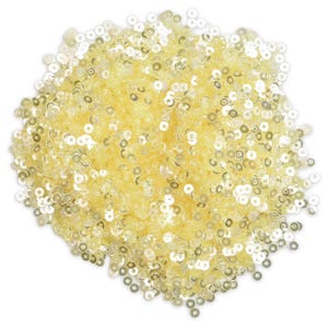 3MM/4MM/2.5MM Light Gold Transparent Sequins-EMB392