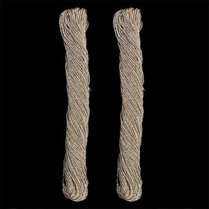 Metallic Zari Threads/ Metallic Yarn Thread/ Light Rose Gold metal thread /Japanese vintage thread for Embroidery-2 Skeins