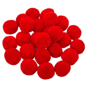 Wool pompom,Hmong Pom Poms,yarn pom pom,fluffy pom pom,pom pom balls,Lisu pompoms,Dense Pom Pom Balls,DIY Pom Pom,Jewelry Pom Poms-25 Pieces