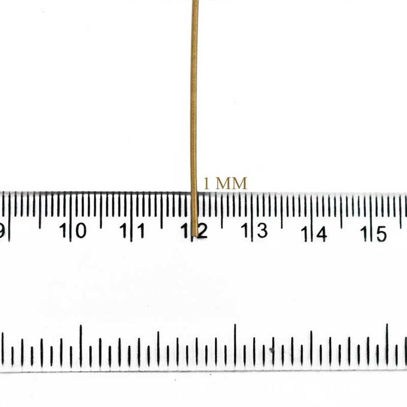 EMBKR06144 100Gram KoraMatte Finish Bullion Wire French Wire Metallic Wire in Gold Color 1MM