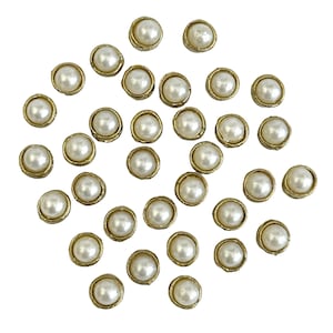7MM Cream Color Round Shape Kundan Stones