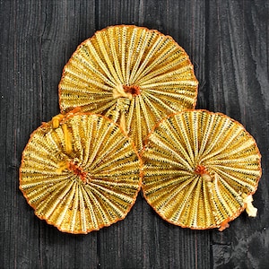 100 Piece,Gota Patti Flower/Sew on Gota Patch/Gota Ribbon Patches/Gota Floral Appliques/ Embellishments for Wedding Dress.